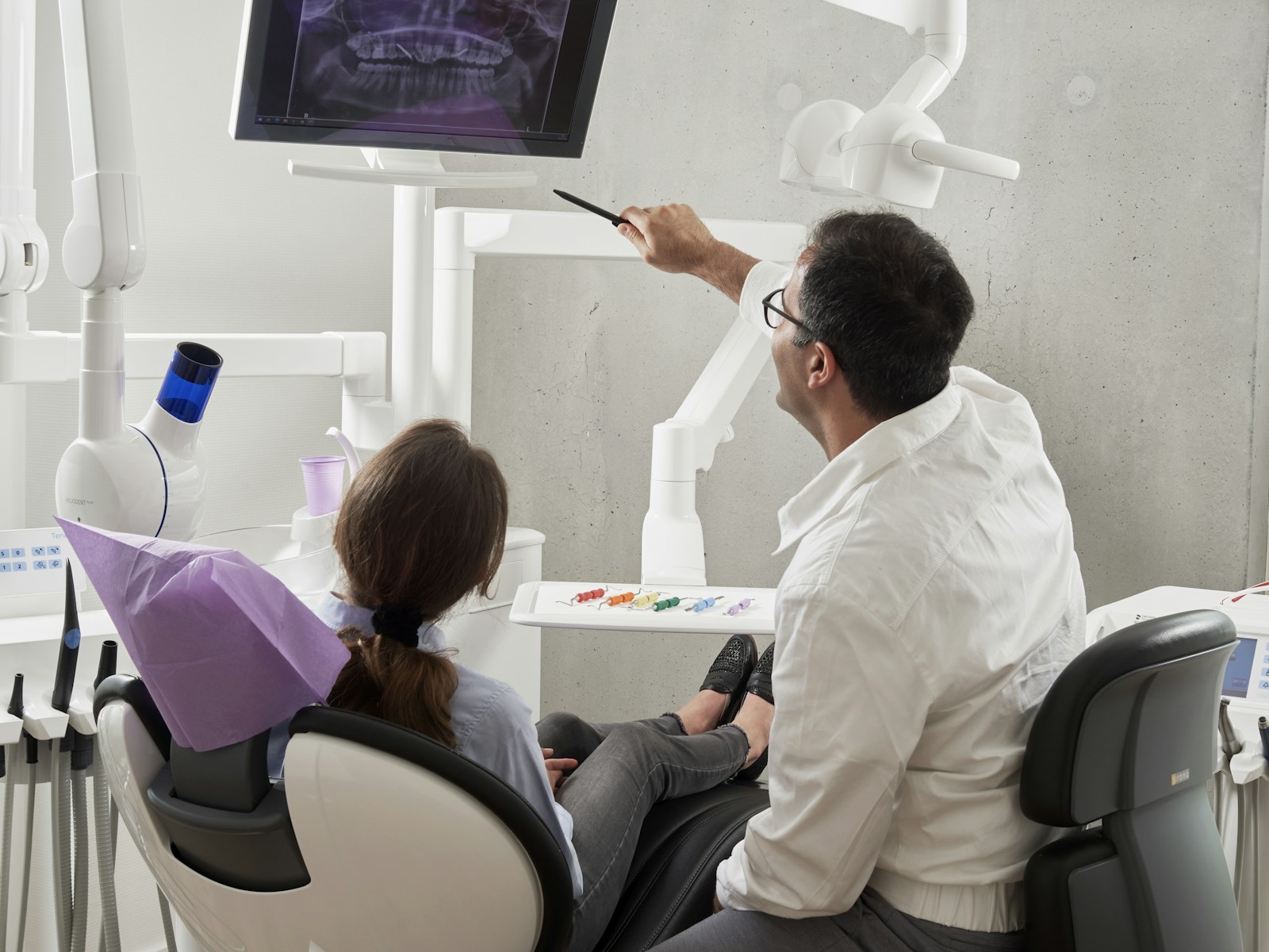 Modern dental office with equipment